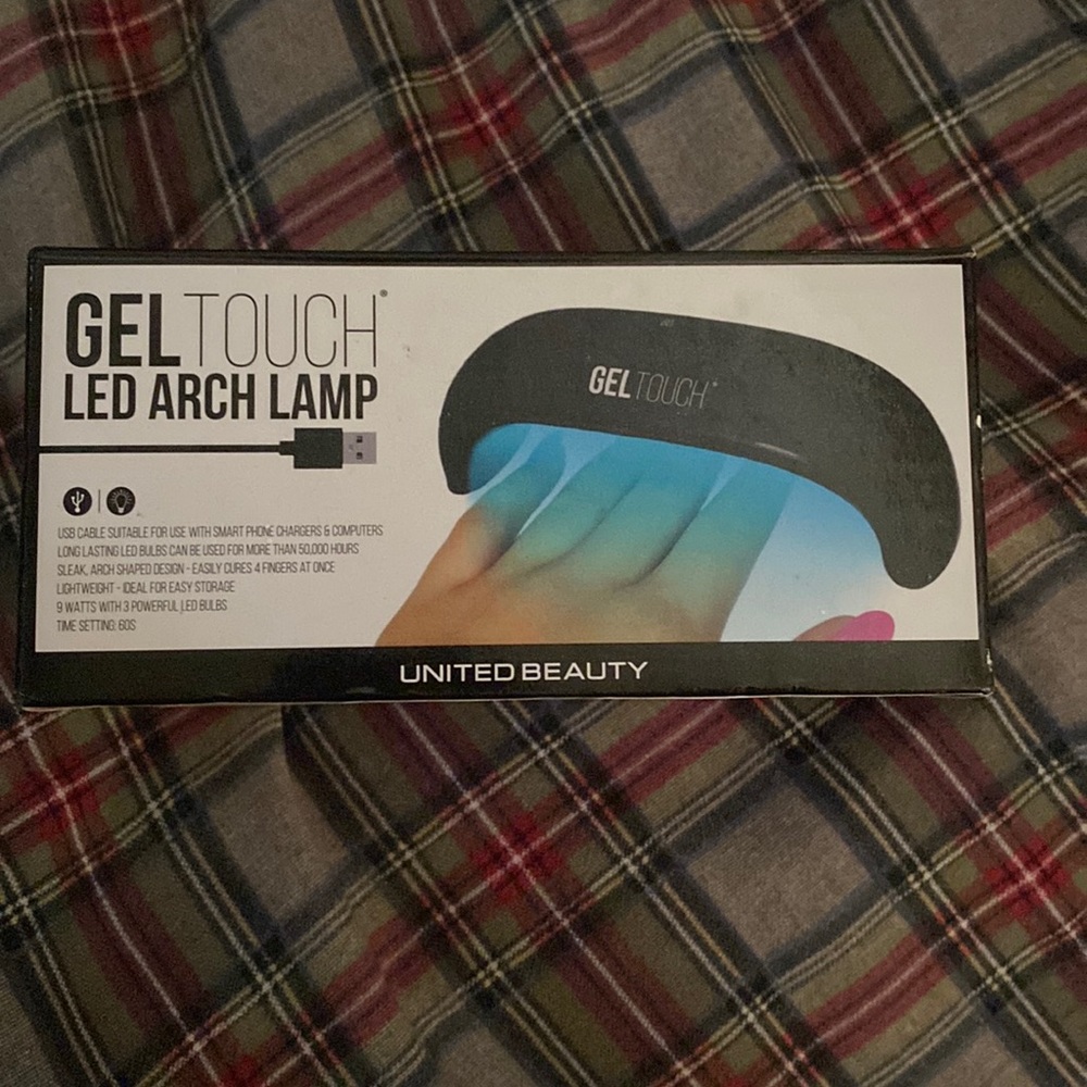 Gel touch led arch lamp